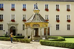 Italian Sacral Building Stampe: Augustinian canons monastery