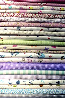 Fabric Texture Background Stampe: Background with a certain fabric texture pattern