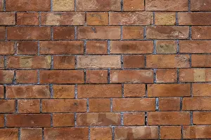 Deserted Backgrounds Stampe: The background image of the brick wall