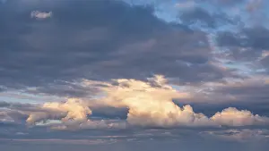 Stormy Evening Sky Stampe: Background image for sky replacement