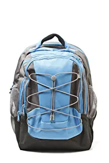 Bright White Background Stampe: Backpack isolated on white background