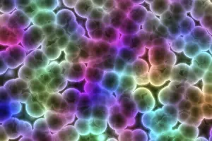 Viral Infection Stampe: Bacterial background