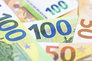 Paper Money Stampe: Banknotes, banknotes, 50 Euro notes