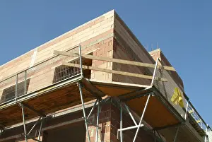 Brick Building Architecture Stampe: Bare brickwork