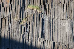 Basalt Columns Iceland Stampe: Basalt columns, columnar basalt
