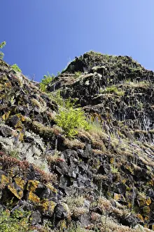 Germany Travel Destinations Stampe: Basalt rocks in Parkstein, Upper Palatinate
