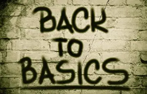 Deserted Landscape Symbolism Stampe: Back To Basics Concept