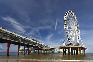 Dutch Seaside Resort Stampe: At the beach of Scheveningen