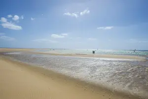 Fuerteventura Beach Stampe: Beautiful lagoon on Risco beach