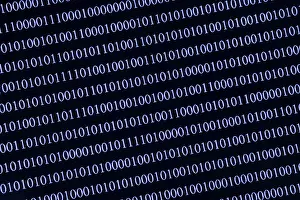Electronic Data Transmission Stampe: Binary code