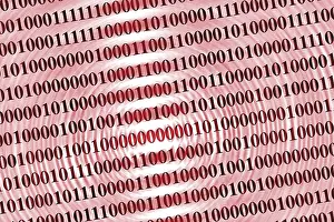 Binary Code Image Stampe: Binary code