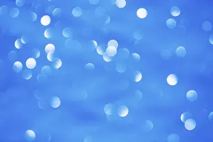 Empty Blue Background Photo Stampe: Blue background of lighting reflection