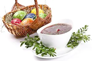 Ukrainian Cuisine Images Stampe: Borscht