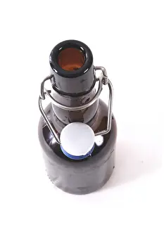 Empty Beer Bottle Stampe: Empty bottle