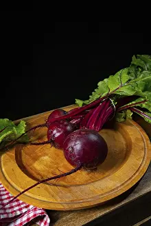 Athletic Meal Ideas Stampe: Botwina, Rustic Young Beetroot