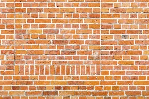 Red Brick Texture Stampe: Brick wall as background