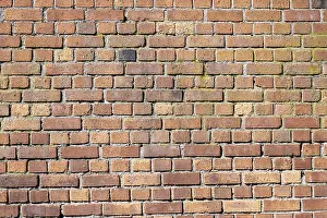 Clinker Construction Exterior View Stampe: Bricks, brick facade, full format