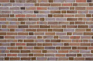 Deserted Brick Buildings Stampe: Brickwall