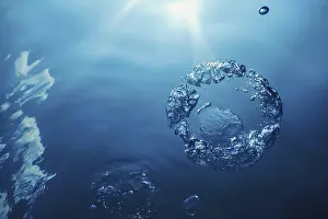 Underwater Ring Stampe: Bubble Ring Underwater, Ring Bubble