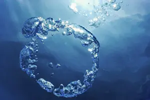 Underwater Ring Stampe: Bubble Ring Underwater, Ring Bubble