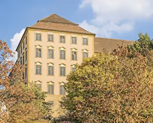 Benedictine Abbey Photography Stampe: Building of the extensive monastery complex Basilika Weingarten