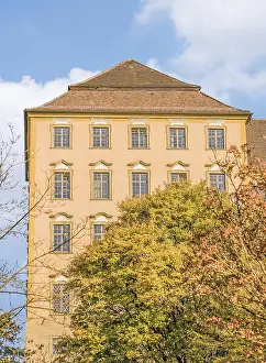 European Sacred Structure Stampe: Building of the extensive monastery complex Basilika Weingarten