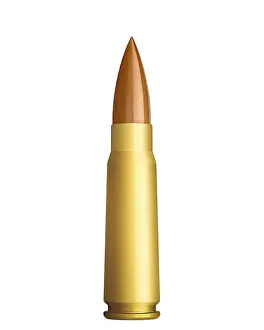 Single Object Studio Photography Stampe: Bullet