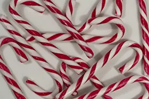 Empty Grocery Aisle Stampe: Candy canes