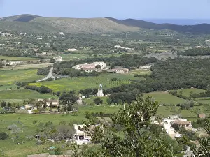 Deserted Farmland Spain Stampe: Capdepera, Majorca, landscape, fields