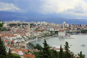 Eastern European Architectural Styles Stampe: Split