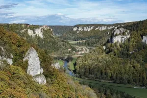 Solitude In Nature Stampe: View from the Eichfelsen into Upper Danube Valley