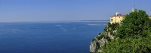 Historic Fortification In Italy Stampe: Duino Castle, Castello di Duino Duino