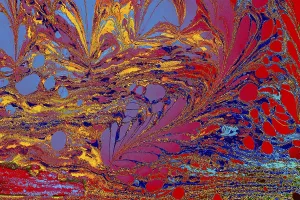 Creative Pattern Design Stampe: Abstract creative marble pattern texture