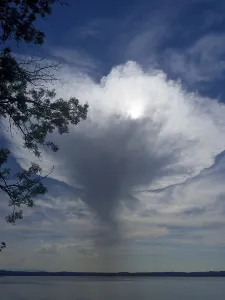 Bavaria Weather Forecast Stampe: Dramatic cloud structure, cloud