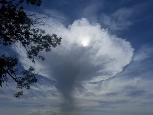 Bavaria Weather Forecast Stampe: Dramatic cloud structure, cloud