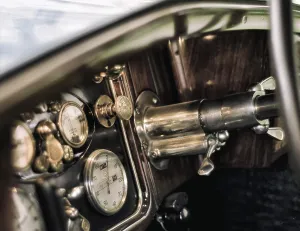 Deserted Roads Stampe: Oldtimer