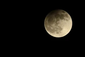 Lunar Eclipse Stampe: Partial lunar eclipse