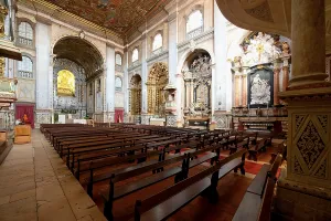 Old Town Portugal Stampe: Cathedral of Our Lady of the Immaculate Conception