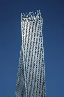 Dubai Marina Architecture Stampe: Cayan Tower, twisted skyscraper
