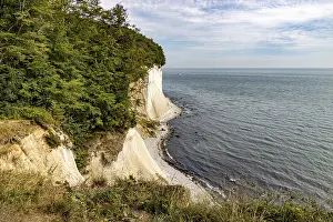 Steep Cliff Landscape Stampe: Chalk cliffs