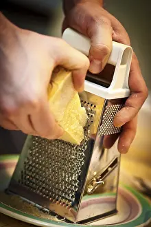 Parmesan Cheese Nutrition Facts Stampe: Cheese grating