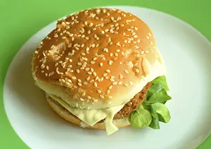 High Calorie Burger Stampe: Cheeseburger