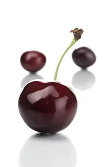 Fruity Food Photography Stampe: Cherries