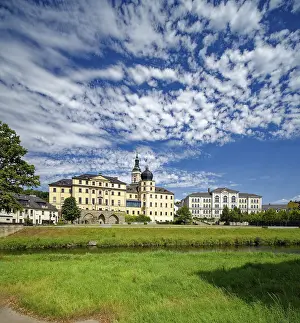 Thuringia Tourism Stampe: Classical Lower Castle and G. E
