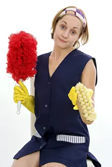 Female Cleaner Stampe: Cleaner