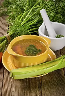 Clear Broth Stampe: Clear broth