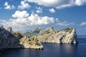 Steep Cliff Landscape Stampe: Cliffs on Majorca