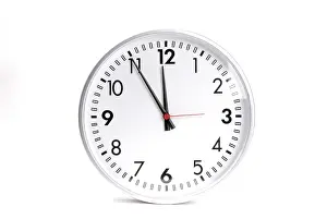 Time Pressure Symbol Stampe: Clock is on 5 before 12