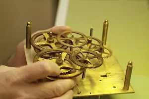 Antique Clock Restoration Stampe: Clockmaker restore clock