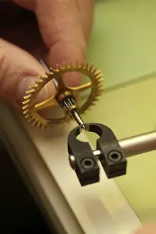 Watchmaker Profession Stampe: Clockmaker restore clock